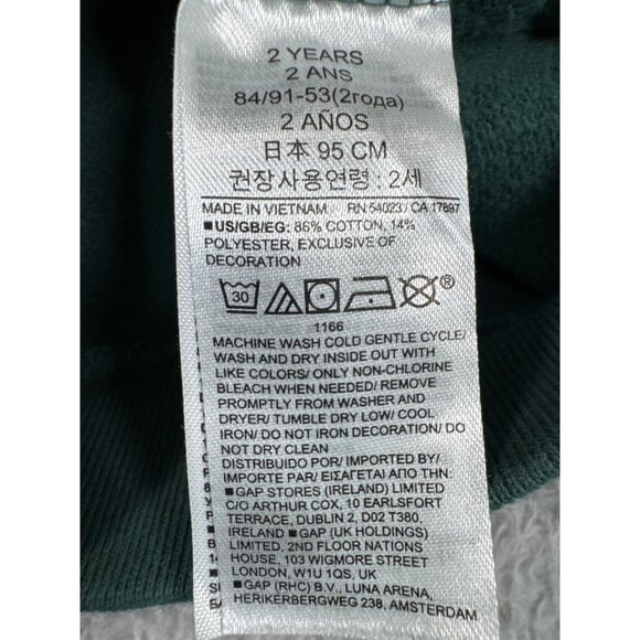 Disney Baby GAP Toddler 2 Yr Varsity Jacket Mickey Mouse Embroidered Bomber - Picture 8 of 13